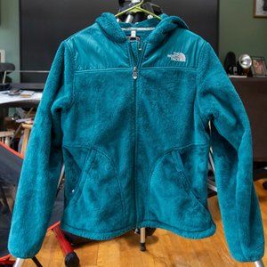 North Face Women's plush full zip hoodie size M